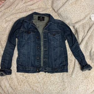 Men small denim jacket